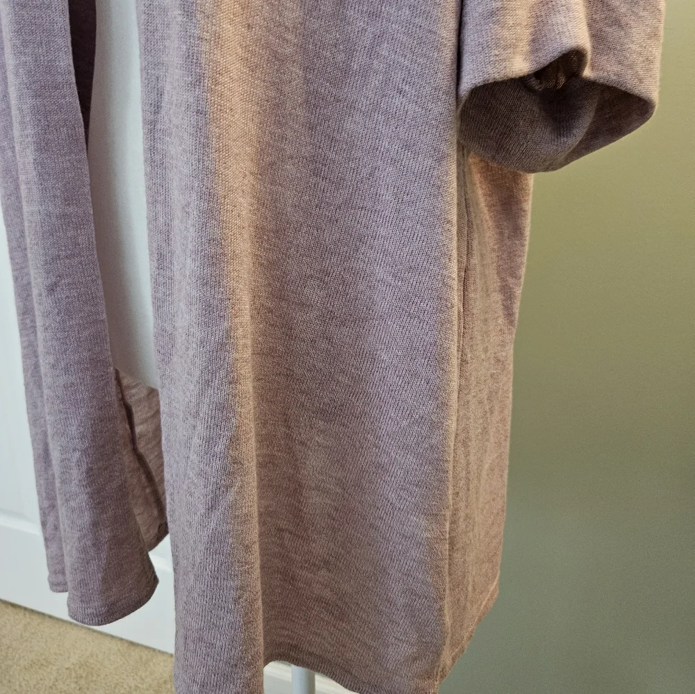 Torrid Women's Size 3 Lavender Open-Front Cardigan Sweater Short Sleeved - Picture 6 of 12